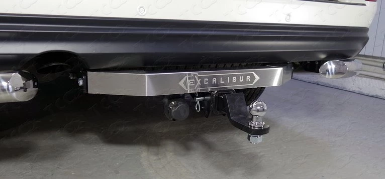 Фаркоп с типом шара Е нерж. для Toyota Land Cruiser 200 Series Рестайлинг 2