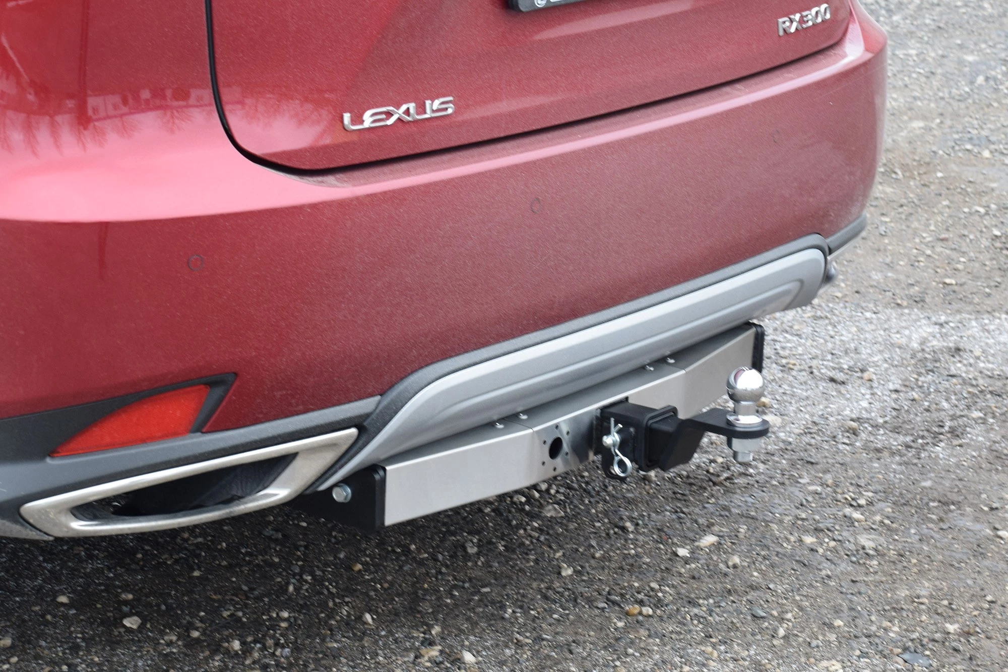 Фаркоп Pt group с типом шара E с нерж.накладкой для Lexus RX IV Рестайлинг