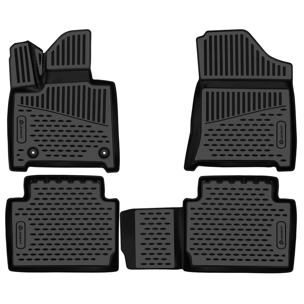 Коврики 3D в салон полиуретан 4 шт. для Hyundai Santa Fe V (MX5)