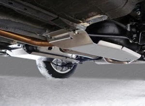 Защита топливного бака правая для Nissan Qashqai II  ТСС ZKTCC00113