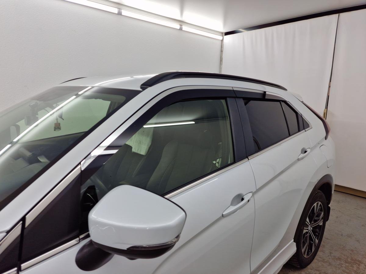 Дефлекторы окон 2D с хром накладками 4 шт. для Skoda Octavia IV (A8)