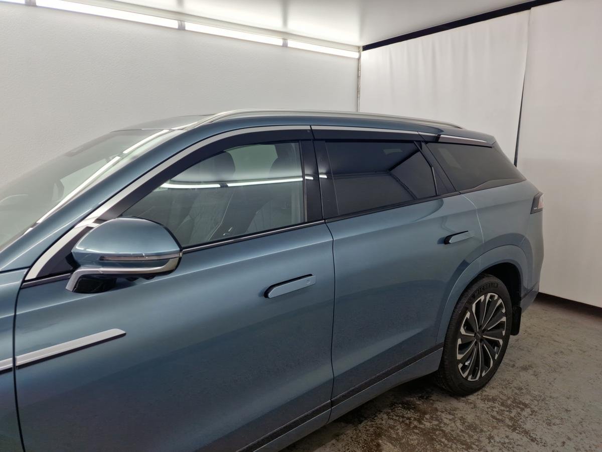 Дефлекторы окон с хром накладками 2D 6 шт для Jaecoo J8