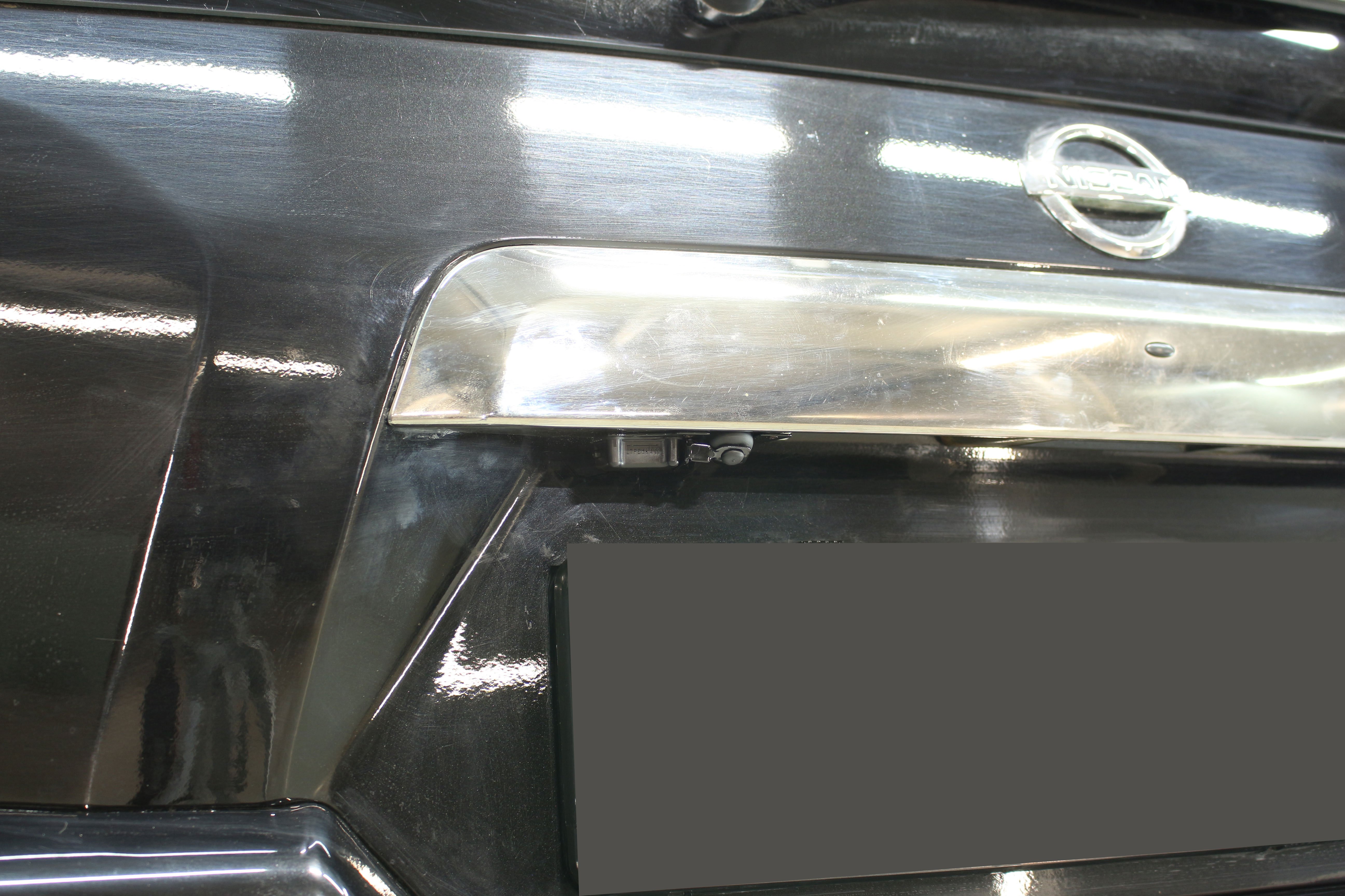 Защита камеры заднего вида (камера с системой 360) для Nissan X-Trail II Рестайлинг