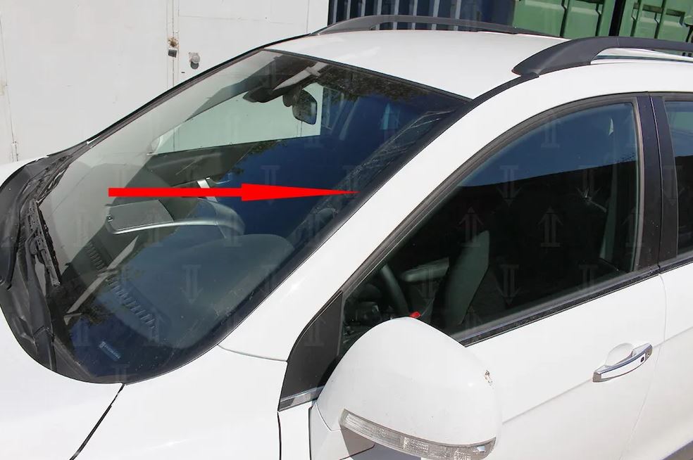 Дефлектор (водосток) лобового стекла для Chevrolet Captiva I Рестайлинг