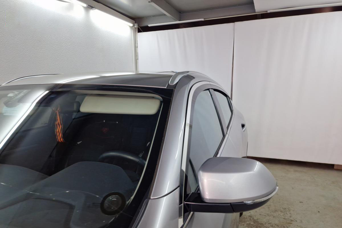 Дефлекторы окон с хром накладками 2D 6 шт для Haval F7x I