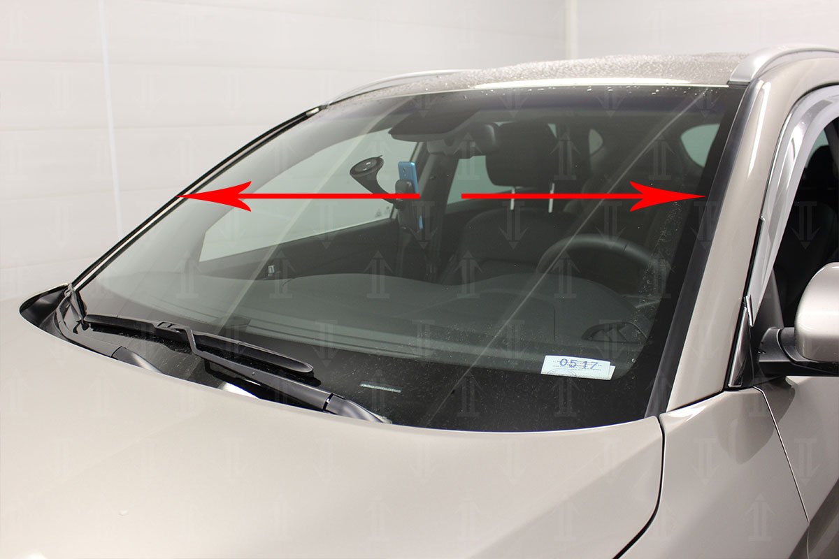 Дефлектор (водосток) лобового стекла для Hyundai Tucson III