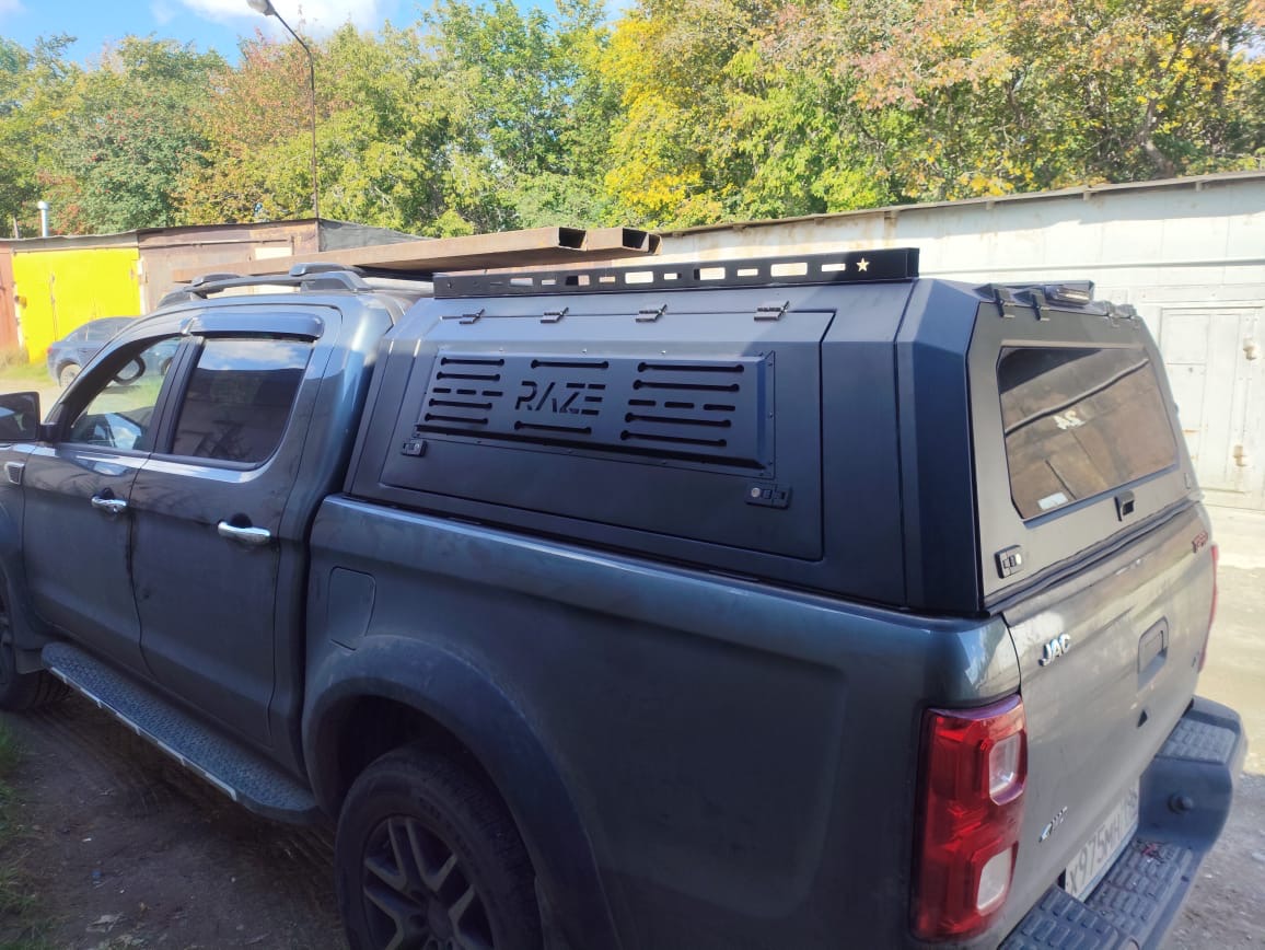 Экспедиционный кунг алюминиевый для JAC T8