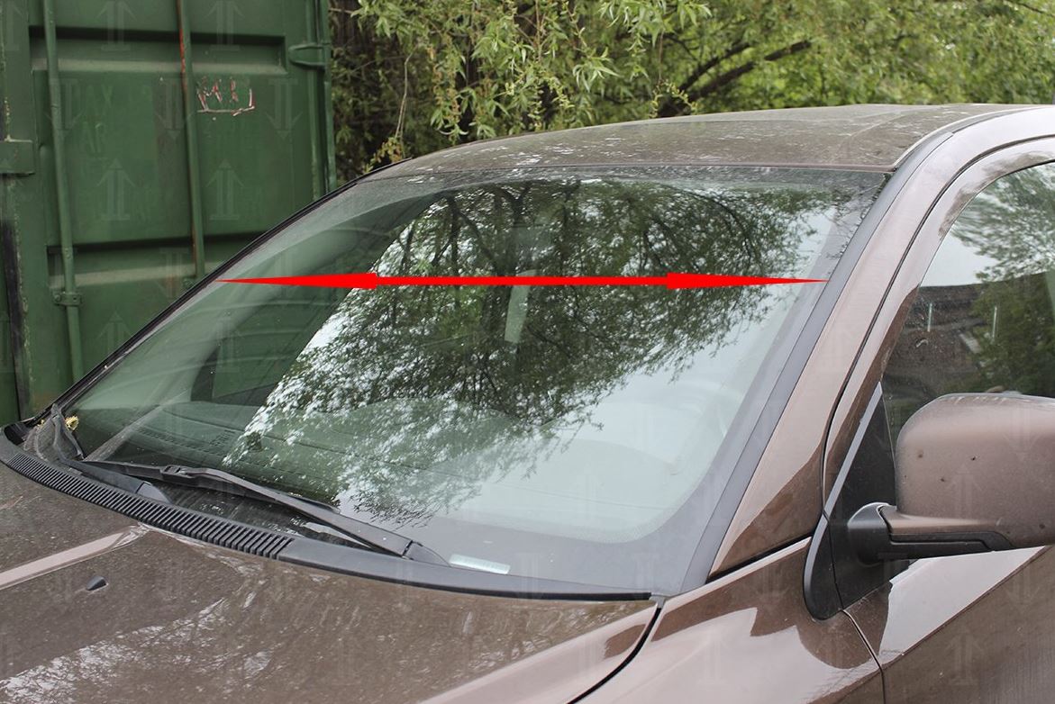 Дефлектор (водосток) лобового стекла для Fiat Freemont