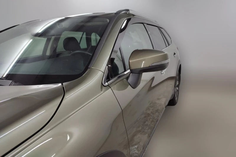 Дефлекторы окон 2D 6 шт для Subaru Outback V Рестайлинг Черные Стрелка 11 2D081-6.S11