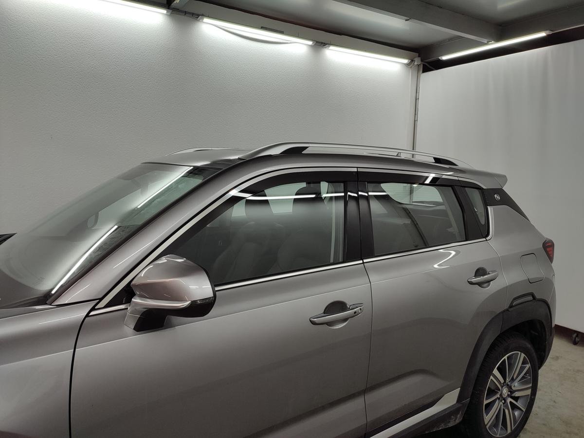 Дефлекторы окон с хром накладками 2D 6 шт для Changan CS35PLUS I