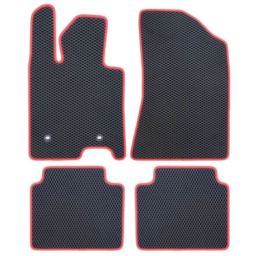 EVA коврики в салон 4шт (для кузова седан) для Kia K5 (DL3) III Черный