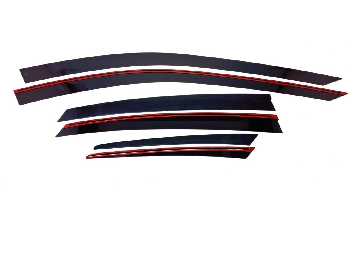 Дефлекторы окон 2D 6 шт. для Genesis G80 II