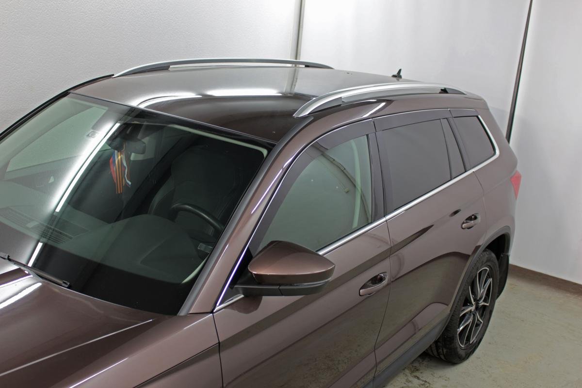 Дефлекторы окон 2D 6 шт для Skoda Kodiaq I