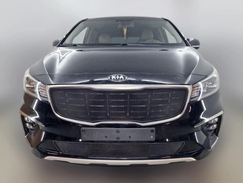 Комплект сеток black верх и низ (Luxary) для Kia Carnival (YP) III Рестайлинг