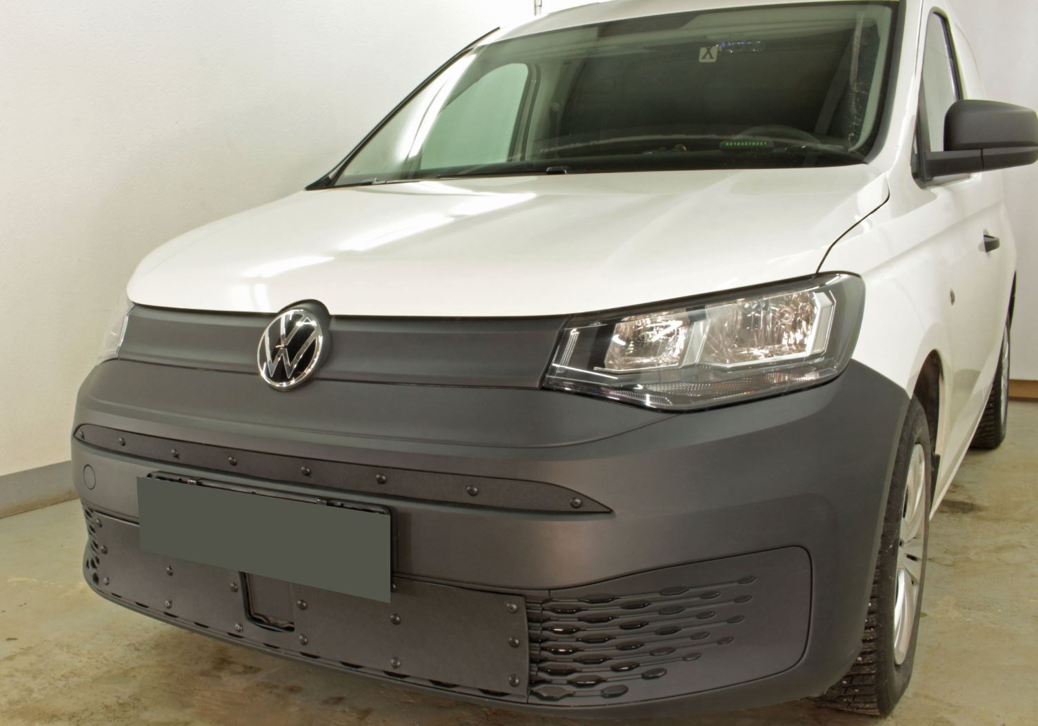 Зимняя заглушка радиатора к съемной сетке верх для Volkswagen Caddy V