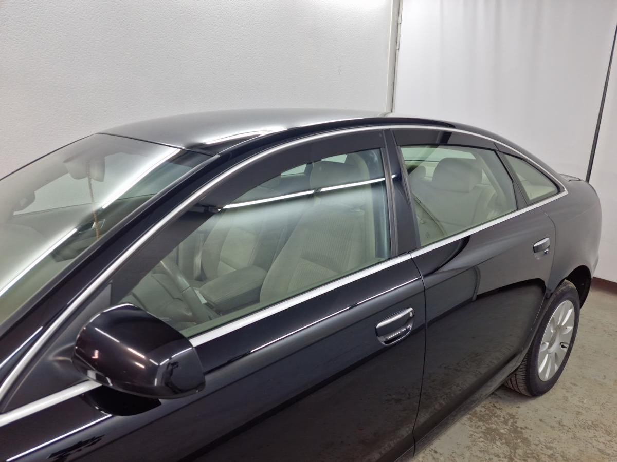 Дефлекторы окон 2D 6 шт (для кузова седан) для Audi A6 III (C6) Рестайлинг