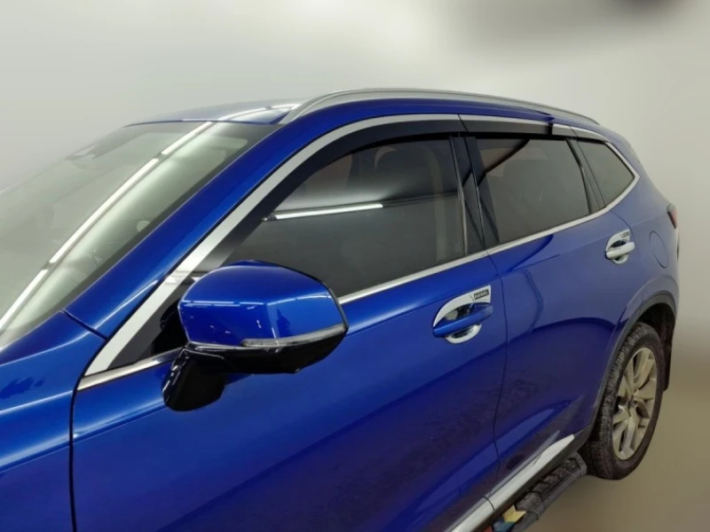 Дефлекторы окон 2D с хром накладками 6 шт. для Haval H6 II Хром Стрелка 11 2D256-6C.S11