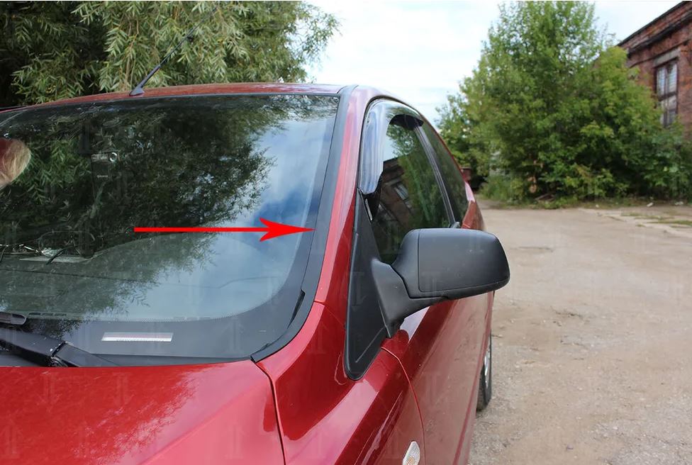 Дефлектор (водосток) лобового стекла для Ford Focus I Рестайлинг