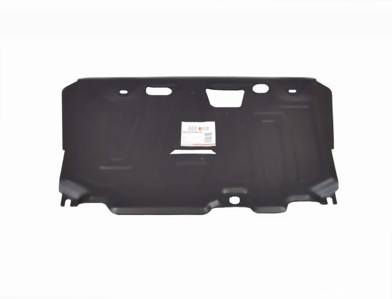Защита картера и КПП для Toyota Corolla XI (E160, E170, Е180) Черный Alfeco ALF24750ST