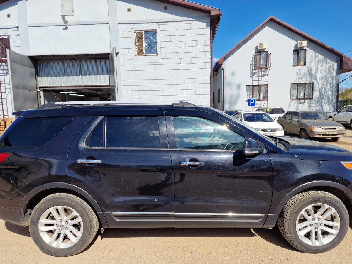 Дефлекторы окон 2D 6 шт. для Ford Explorer V Рестайлинг 2