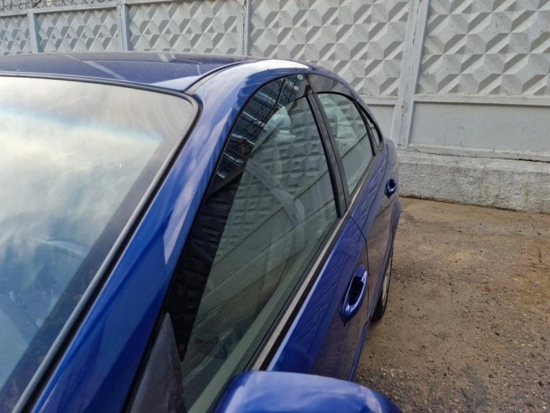 Дефлекторы окон 2D 6 шт. для Chevrolet Lacetti Черный Стрелка 11 2D358-6.S11