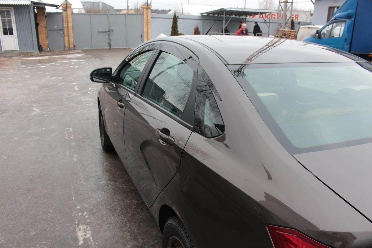 Дефлекторы окон 2D 6 шт для LADA (ВАЗ) Vesta I