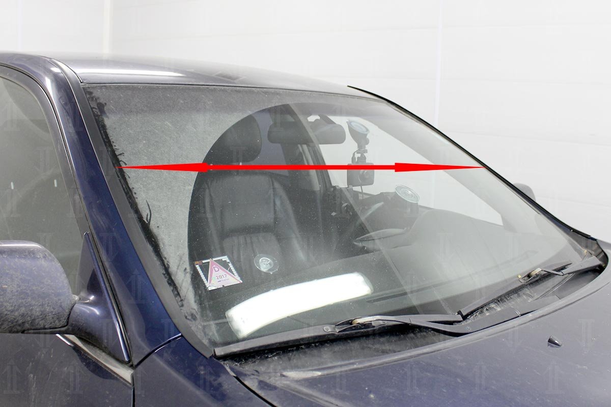 Дефлектор (водосток) лобового стекла для Toyota Camry V (XV30) Рестайлинг