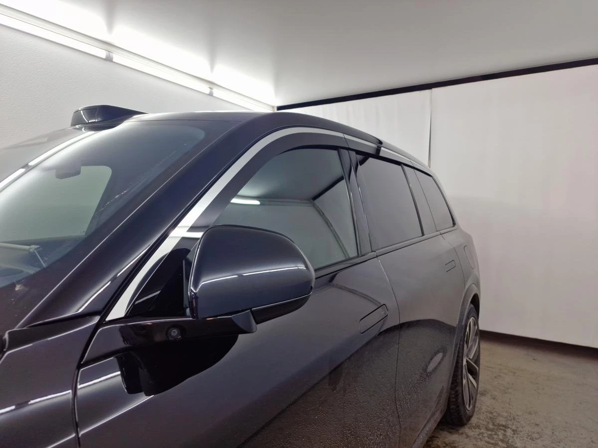 Дефлекторы окон 2D с хром накладками 6 шт. для LiXiang L9