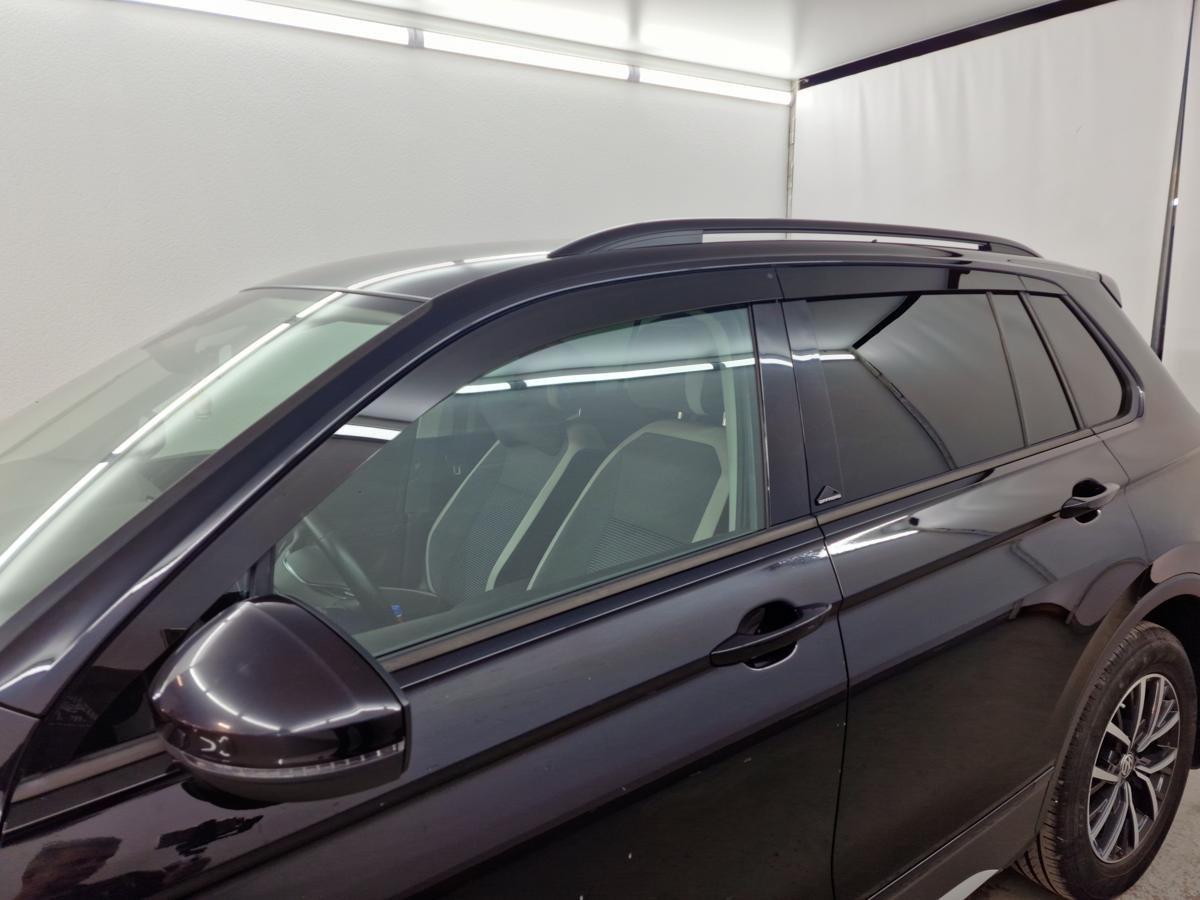 Дефлекторы окон 2D 6 шт. установка на хром молдинг для Volkswagen Tiguan II Рестайлинг