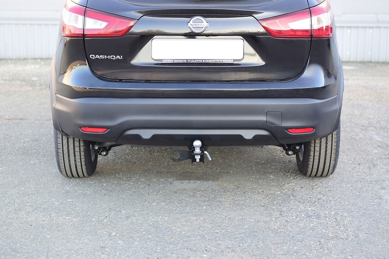 Фаркоп Pt group с типом шара E для Nissan Qashqai II Рестайлинг