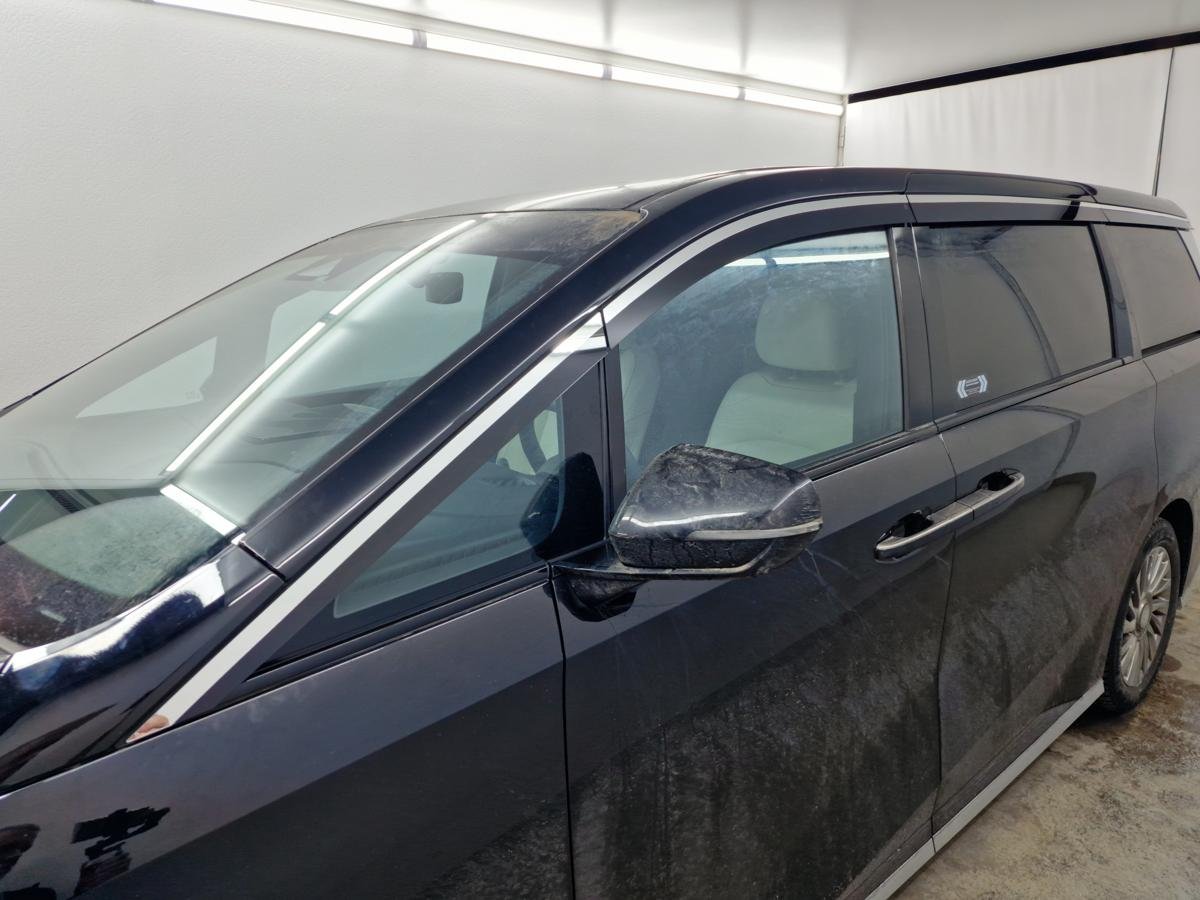 Дефлекторы окон 2D с хром накладками 8 шт. для GAC M8