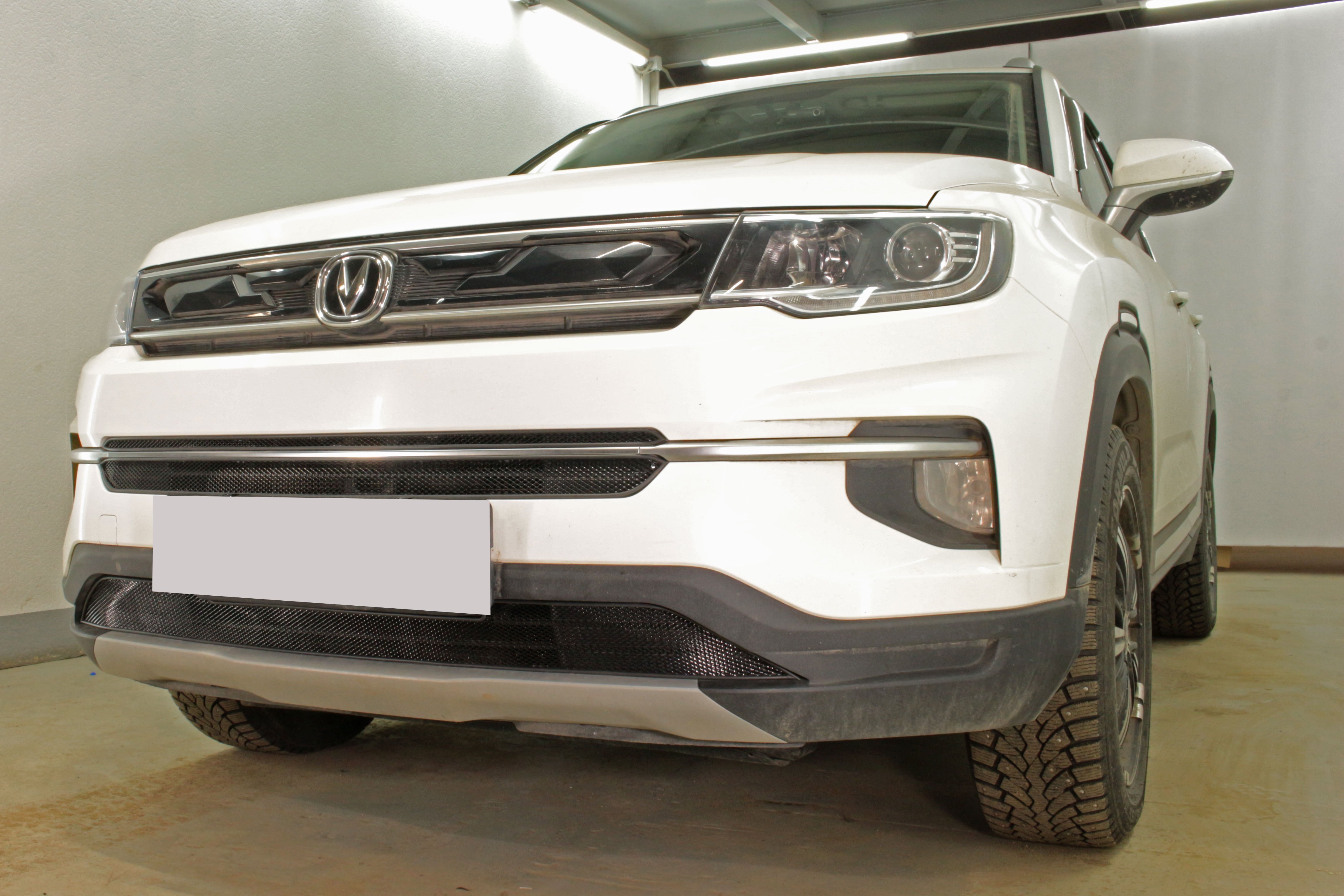 Защитная сетка радиатора низ для Changan CS35PLUS I