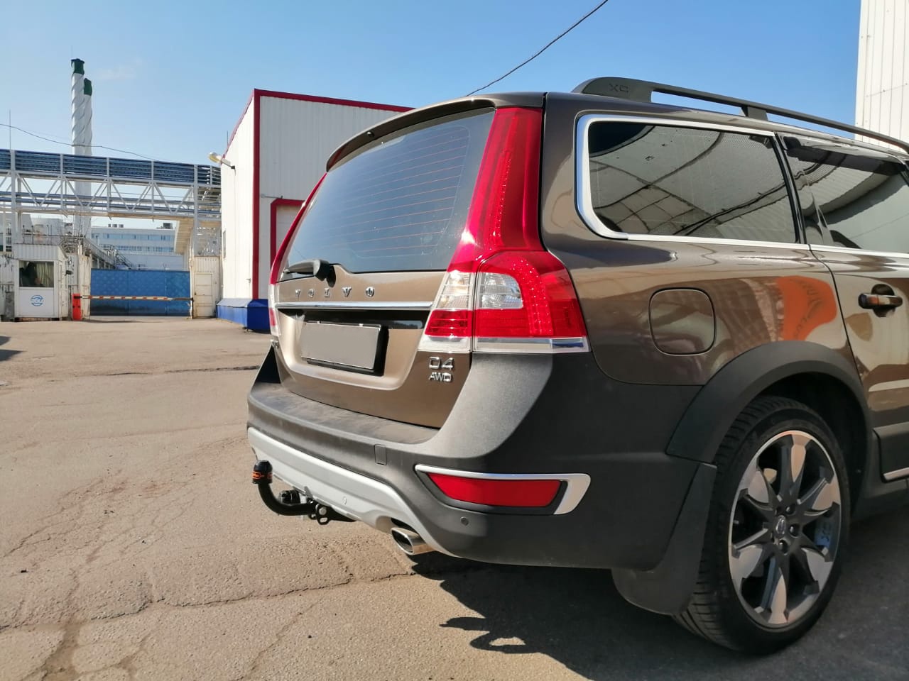 Фаркоп Leader с типом шара A для Volvo XC70 II Рестайлинг