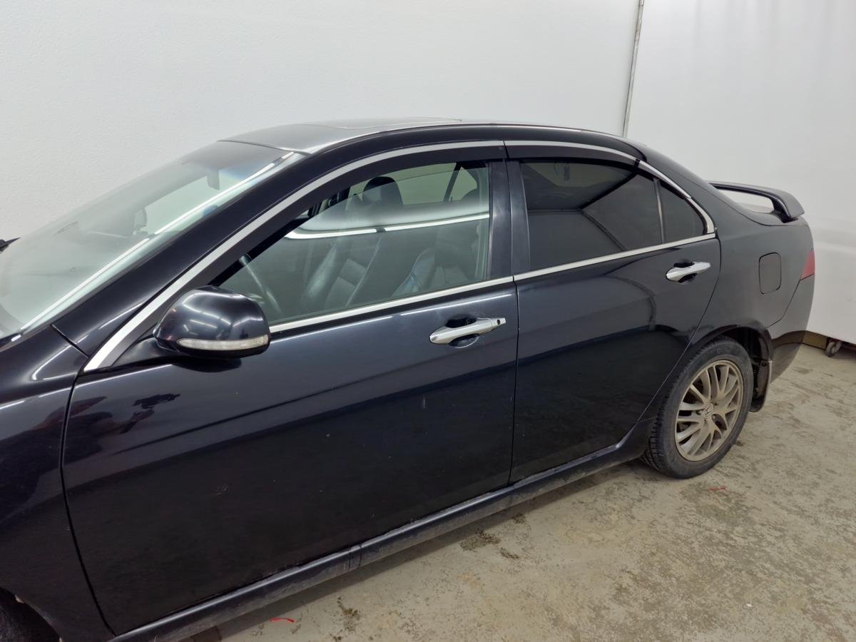 Дефлекторы окон 2D с хром накладками 4 шт. для Honda Accord VII Рестайлинг