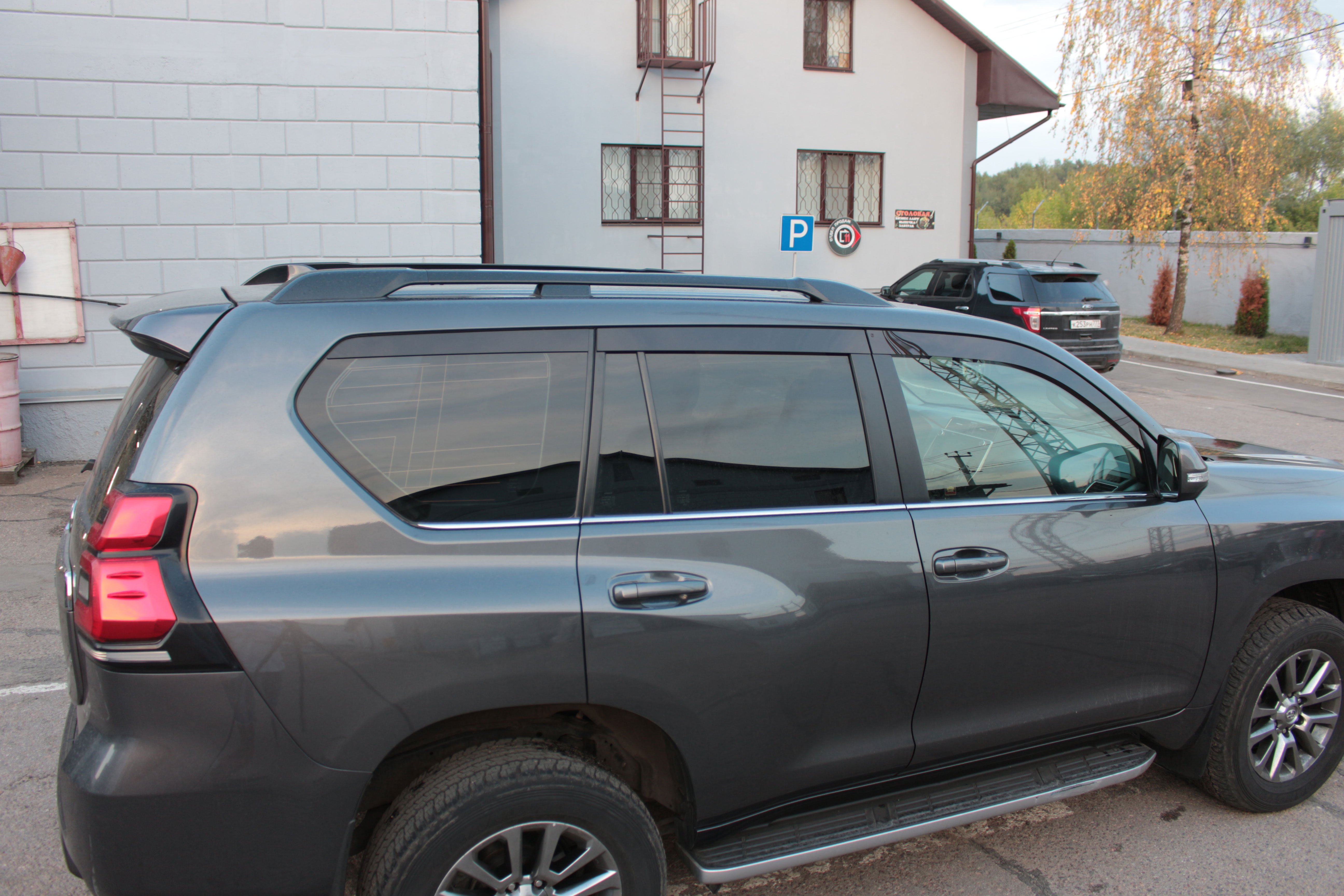 Дефлекторы окон 2D 6 шт для Toyota Land Cruiser Prado 150 Series Рестайлинг 1