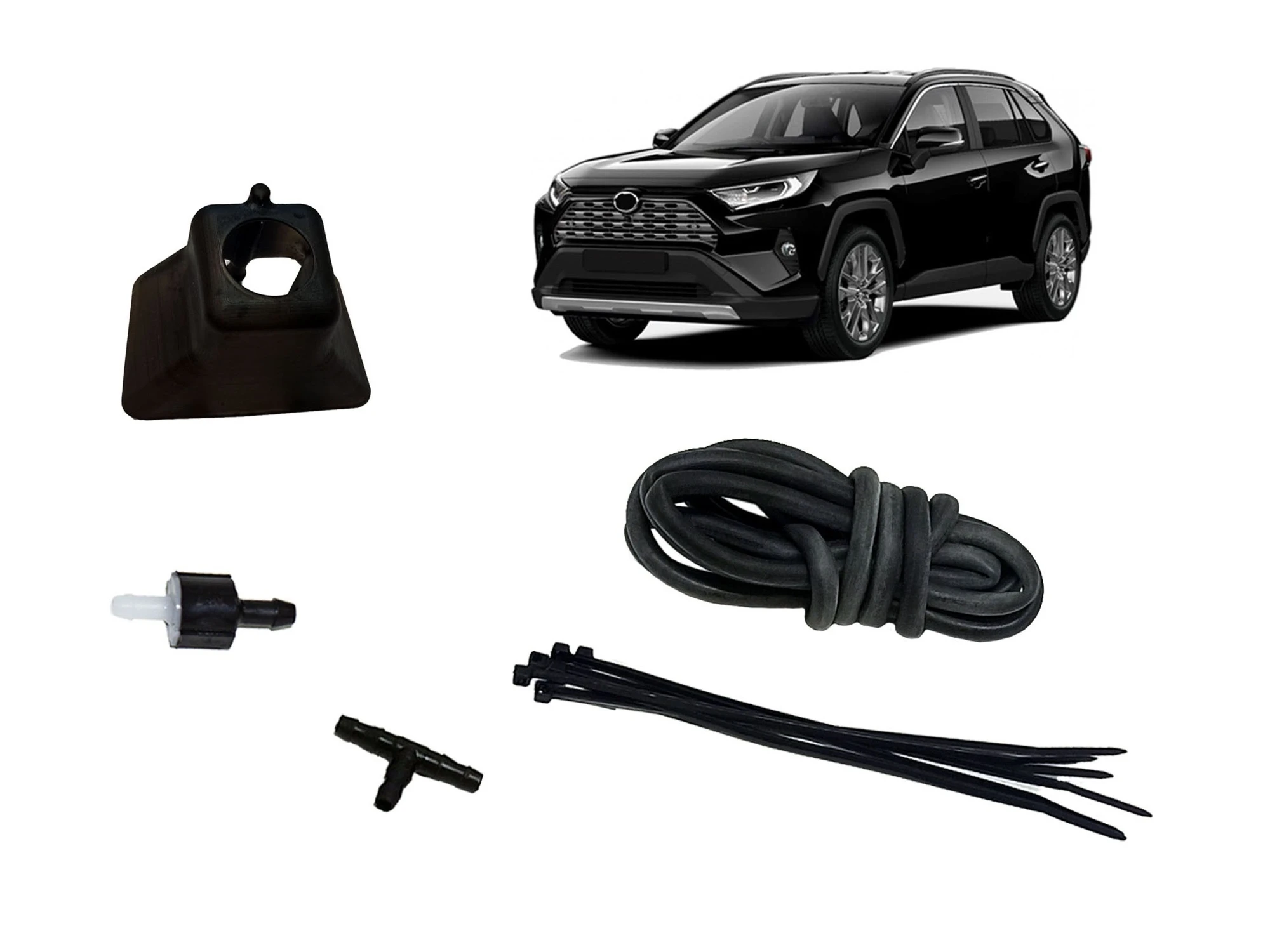 Омыватель камеры переднего вида для Toyota RAV4 V (XA50)  Parklogix CC-FCC-TYRV4