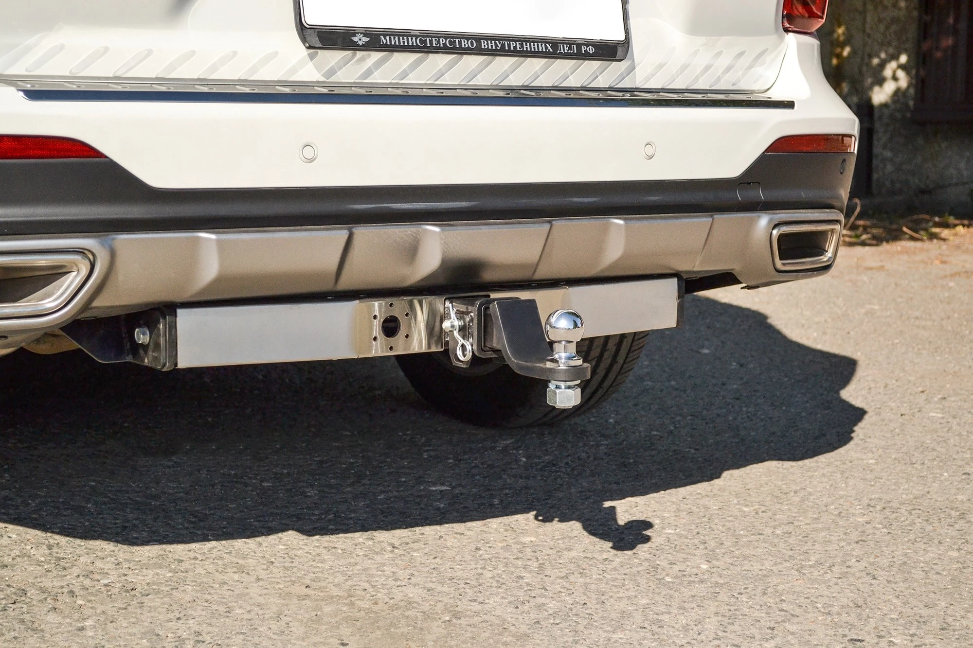 Фаркоп Pt group с типом шара E с нерж.накладкой для GAC GS8 I