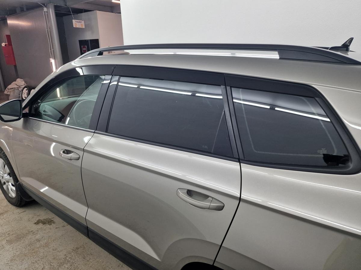 Дефлекторы окон 2D 6 шт для Skoda Karoq I