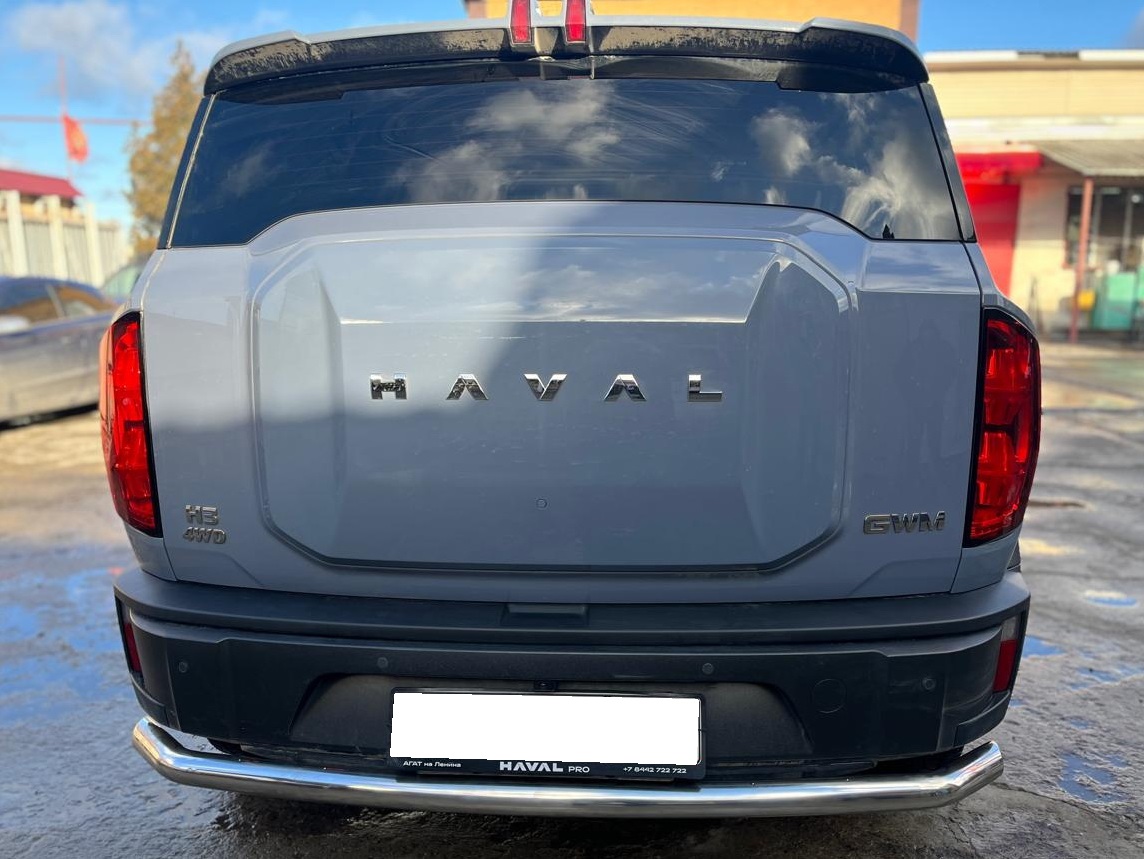 Защита заднего бампера d60 мм для Haval H3 I