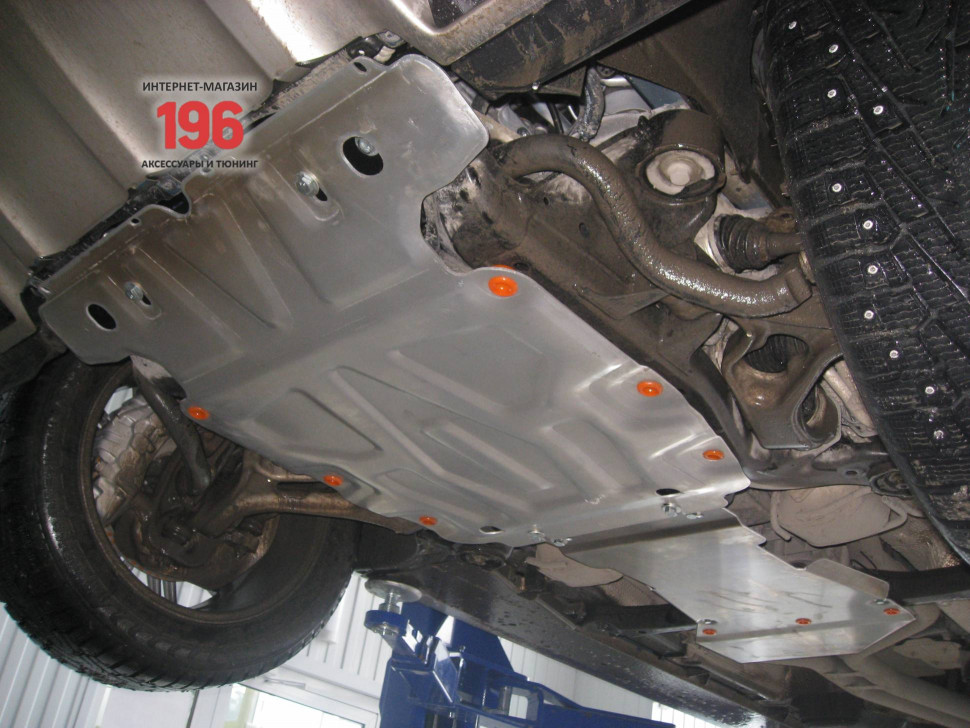 Защита картера для Porsche Cayenne II Рестайлинг (958)