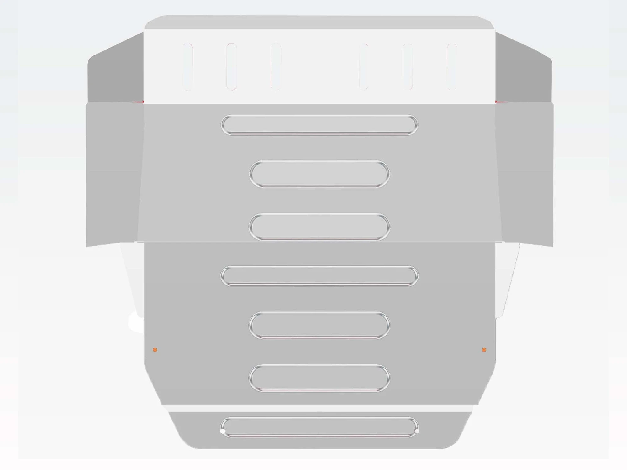 Защита картера и КПП для Volkswagen Transporter T4  Alfeco ALF2621AL