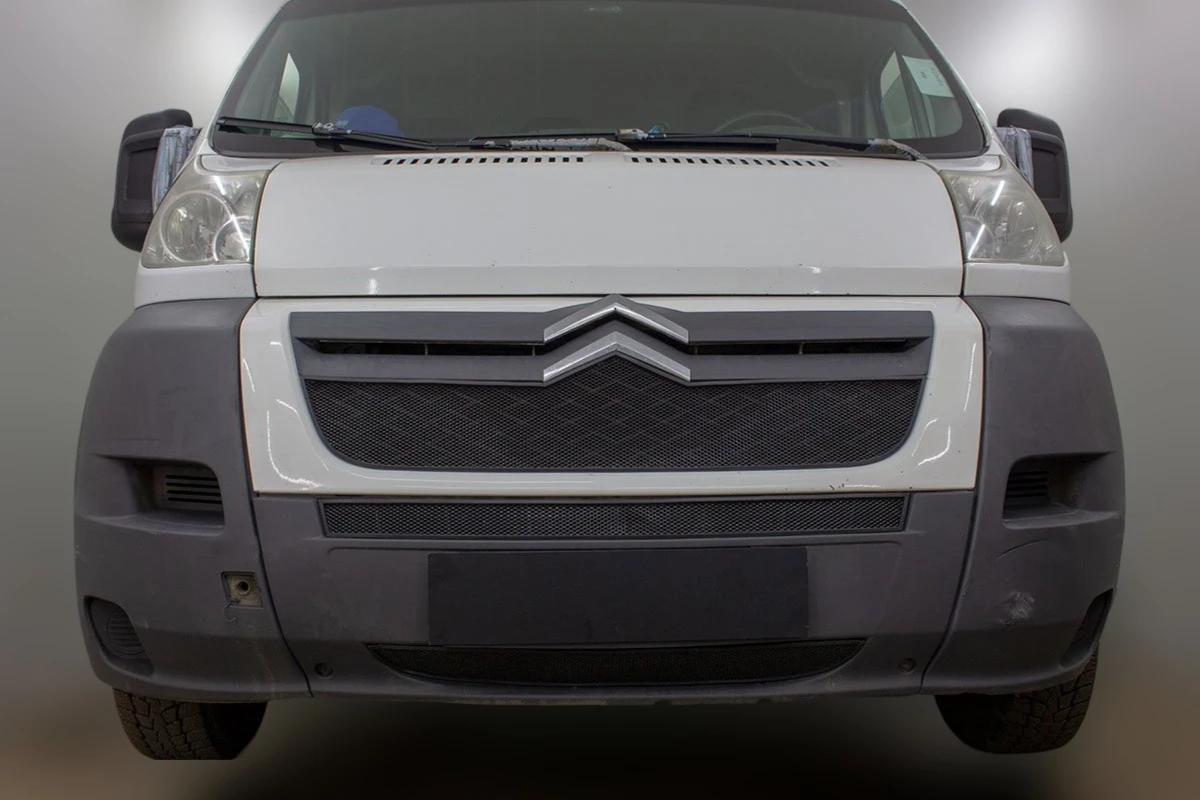 Комплект сеток black верх, низ и центр для Citroen Jumper  II