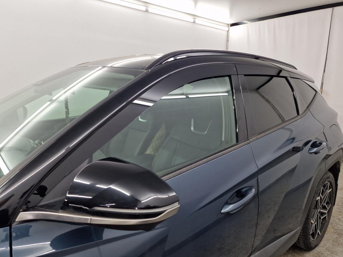 Дефлекторы окон 2D 6 шт. (короткая база) для Hyundai Tucson IV Рестайлинг