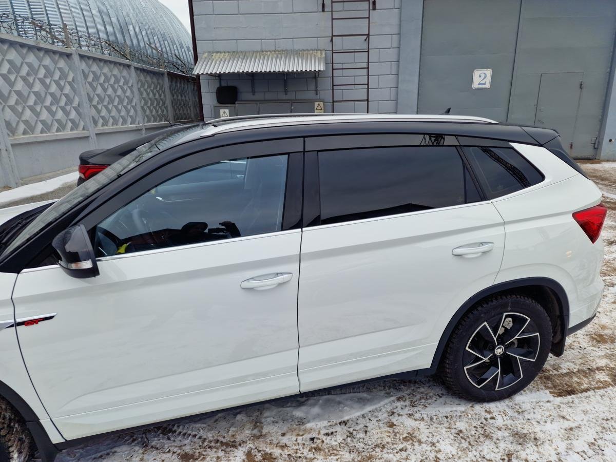 Дефлекторы окон 2D 6 шт. для Skoda Kamiq I