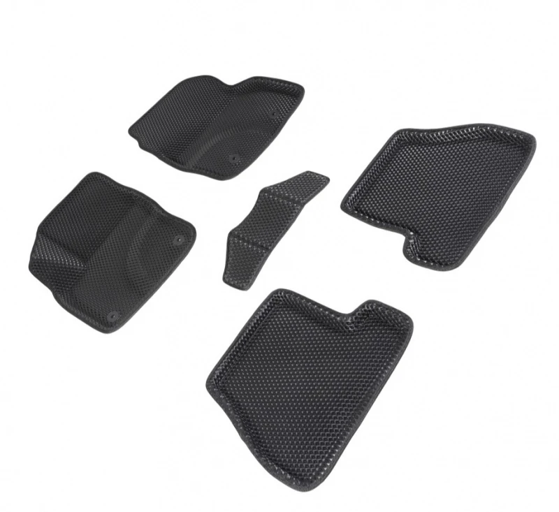 Коврики 3D EVA "СОТА" для Nissan X-Trail II Черный Seintex 95424