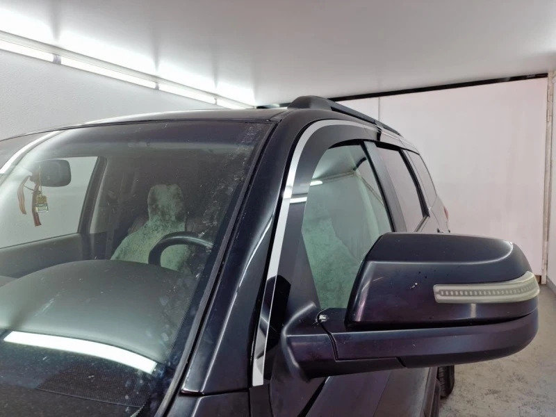 Дефлекторы окон 2D с хром накладками 6 шт. для Toyota Sequoia II Хром Стрелка 11 2D340-6C.S11