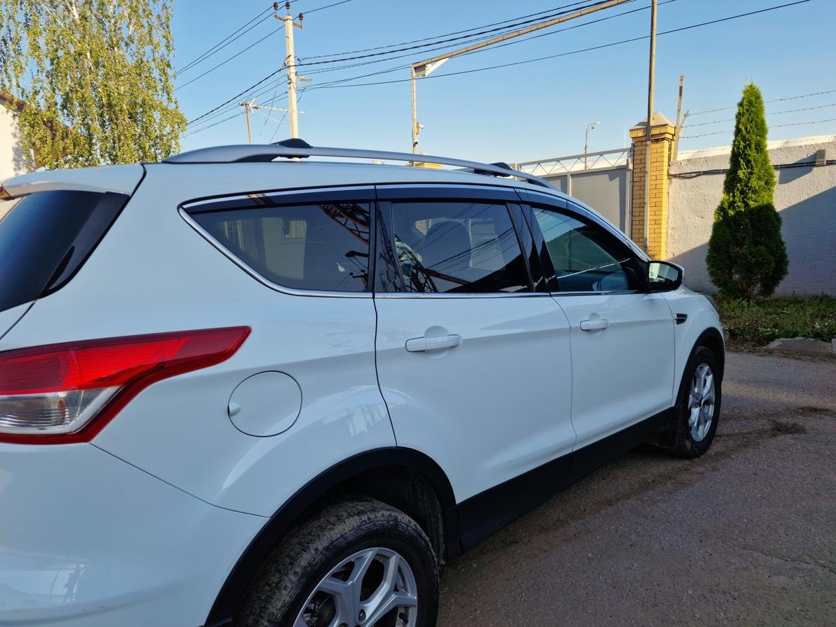 Дефлекторы окон 2D с хром накладками 6 шт. для Ford Kuga II Рестайлинг