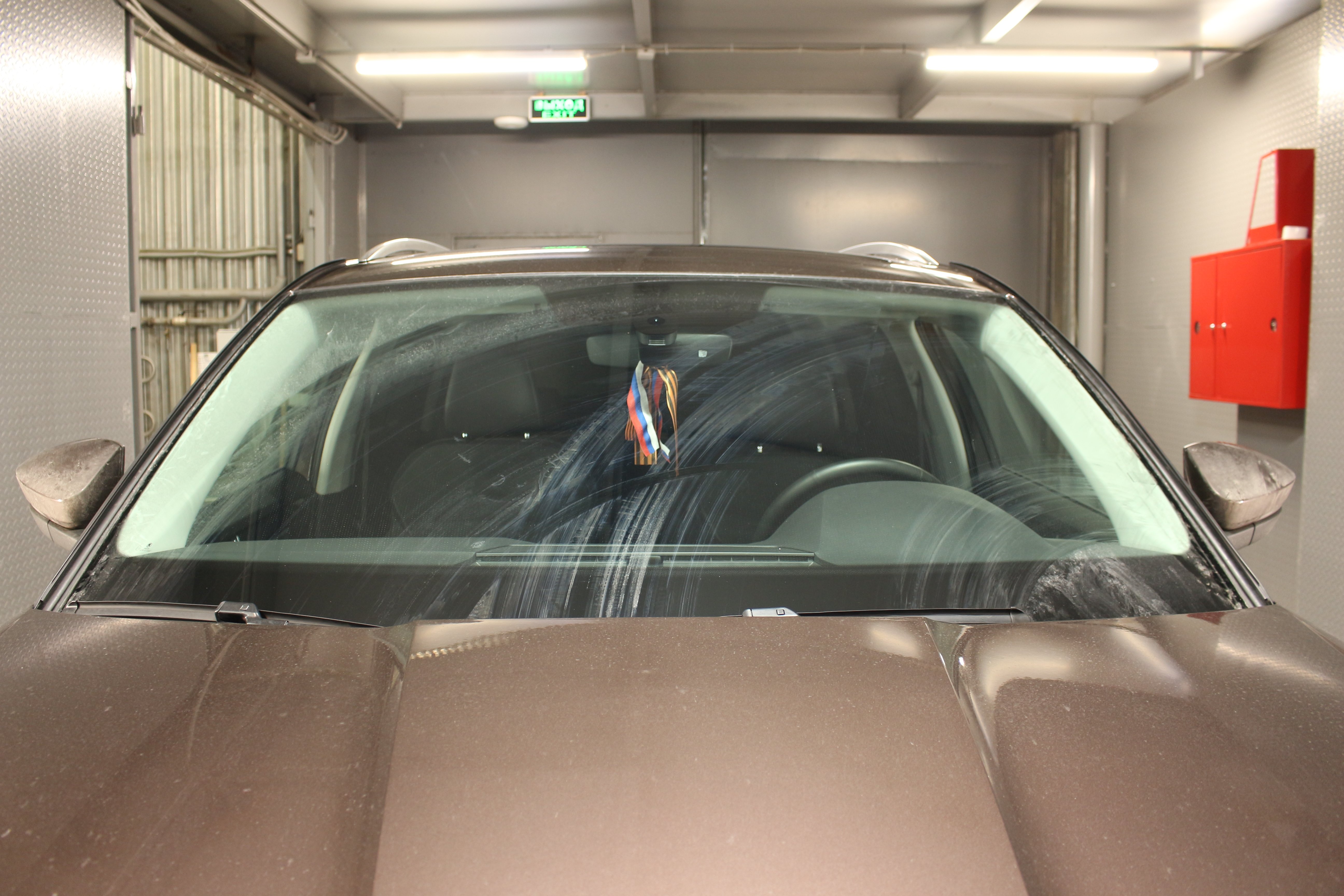 Дефлектор (водосток) лобового стекла для Skoda Kodiaq I Рестайлинг