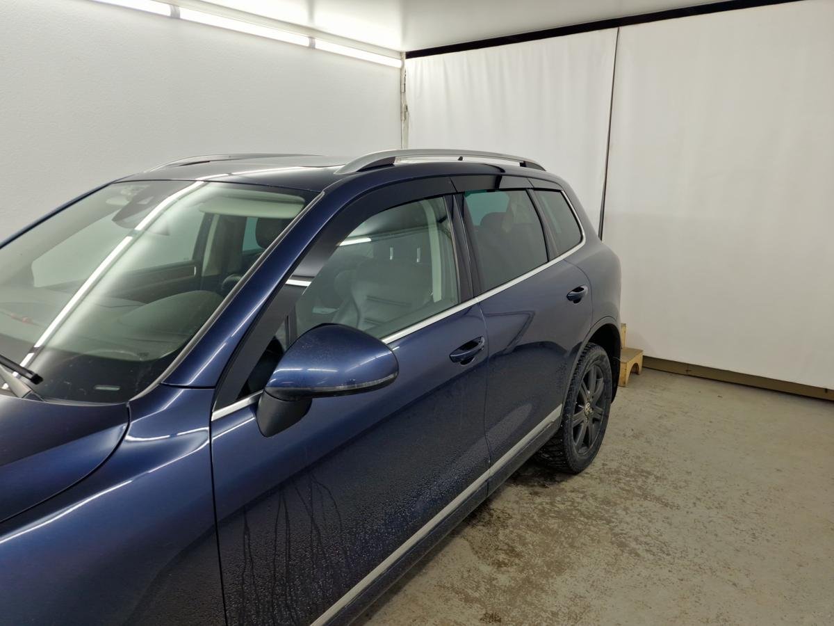 Дефлекторы окон 2D 6 шт. для Volkswagen Touareg II Рестайлинг