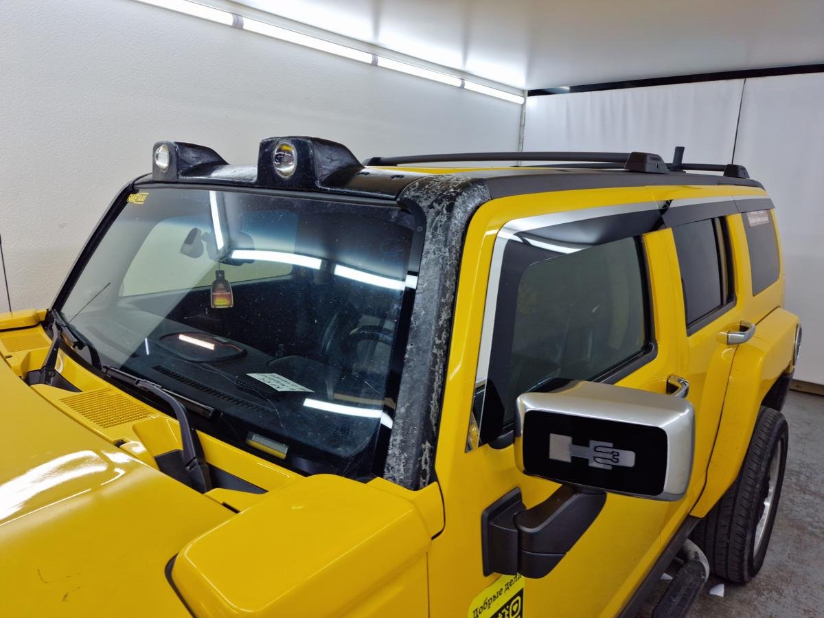 Водосток лобового стекла Премиум для Hummer H3